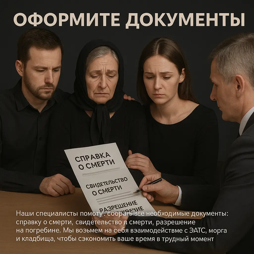 Оформление документов для похорон в Краснодаре