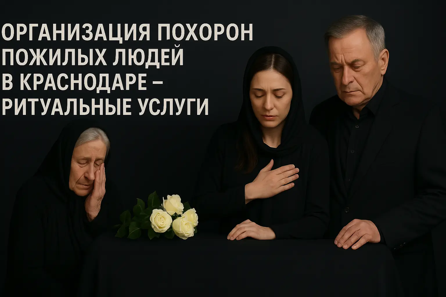 Организация похорон пожилых людей в Краснодаре - ритуальные услуги